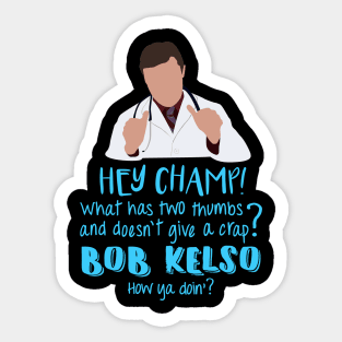 Hey Champ! Sticker